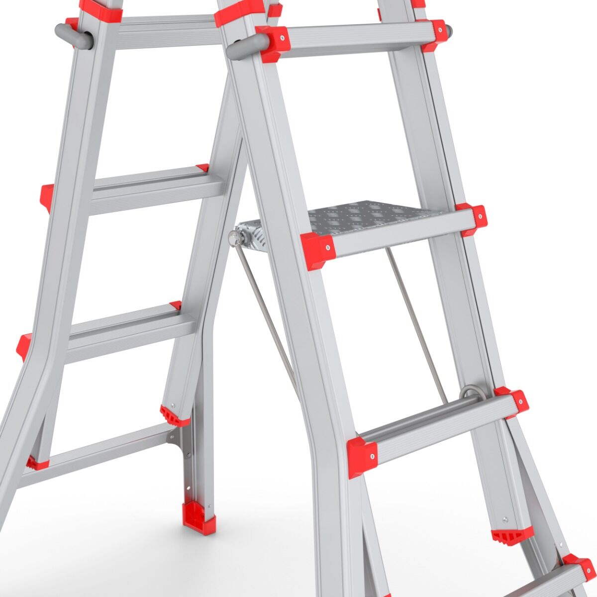 Combination Ladder With Tread
