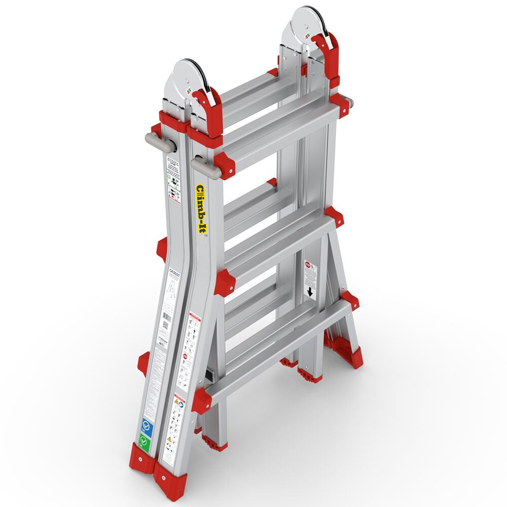 Climb It 3 x 4 Multi Purpose Ladder Closed