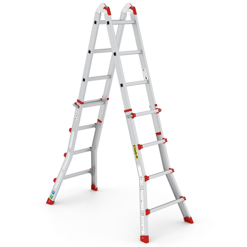 Climb It 4x4 Telescopic Multi Purpose Ladder Step