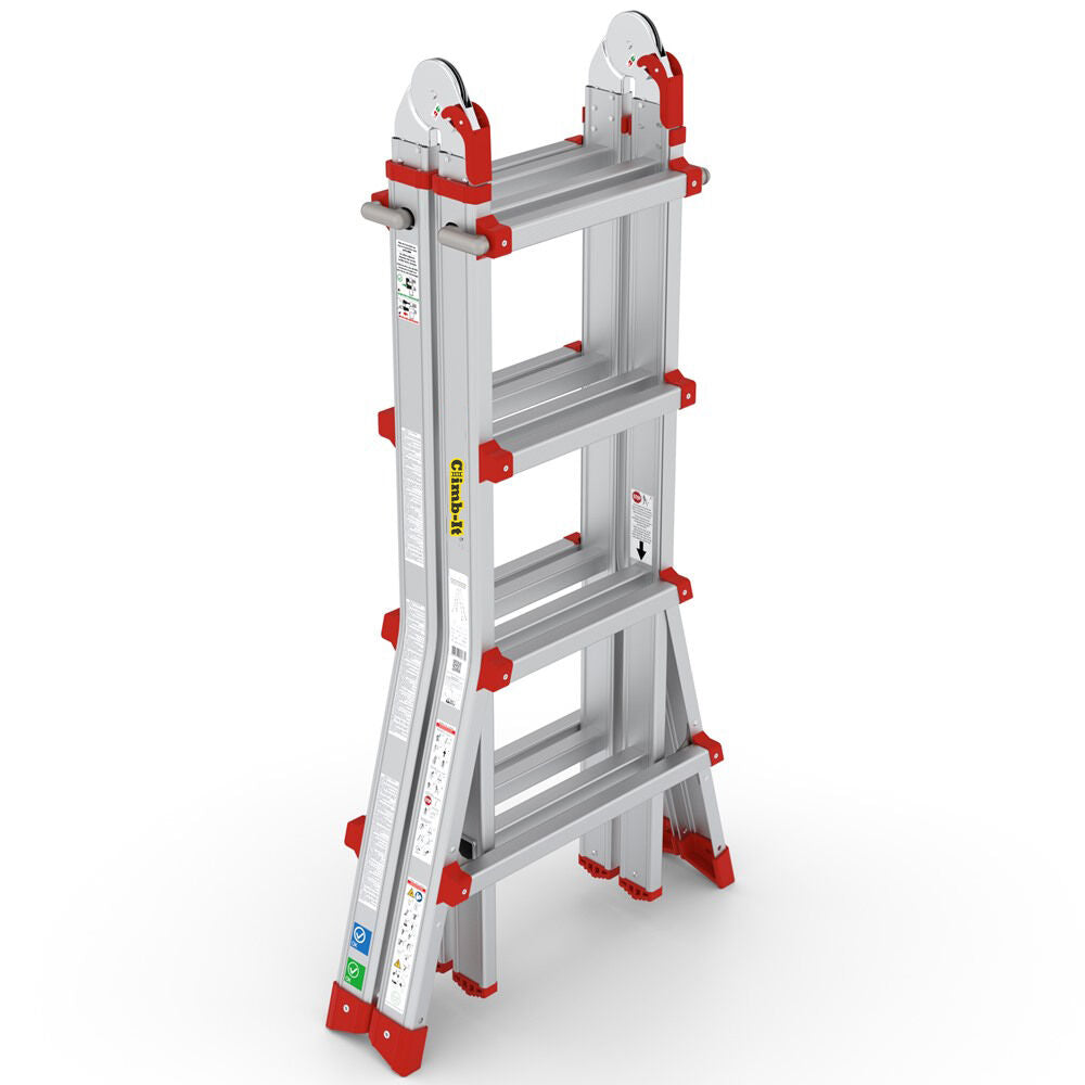 Climb It 4x4 Telescopic Multi Purpose Ladder Closed