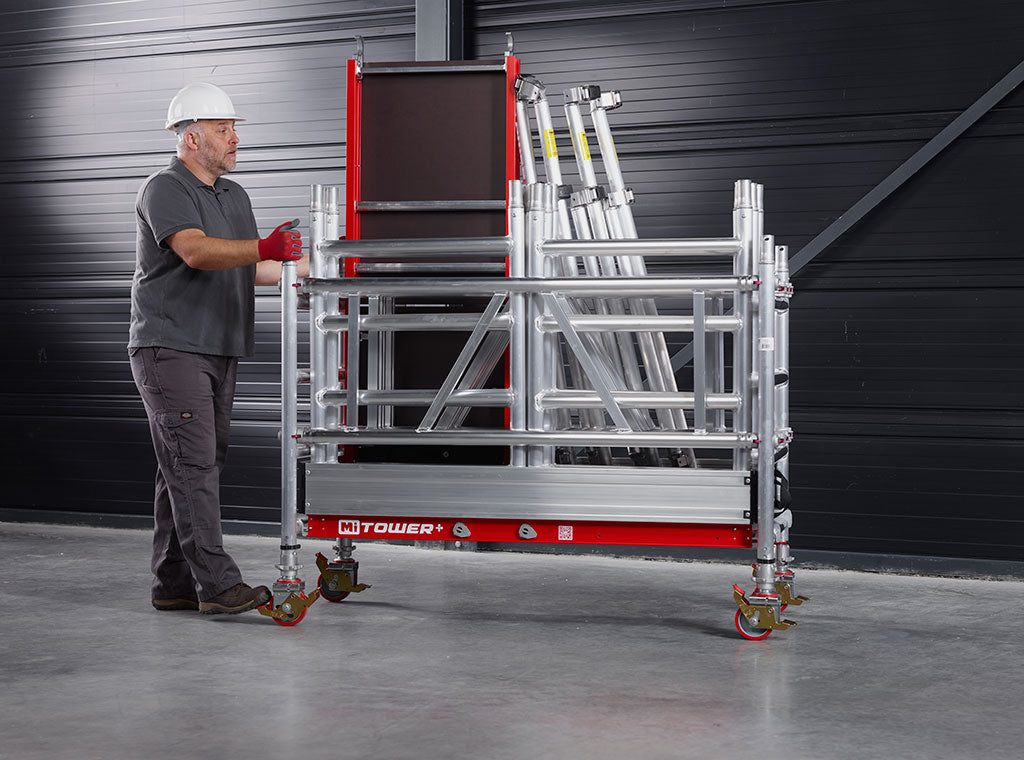MiTower+ Two Man Scaffold Tower - 3 m