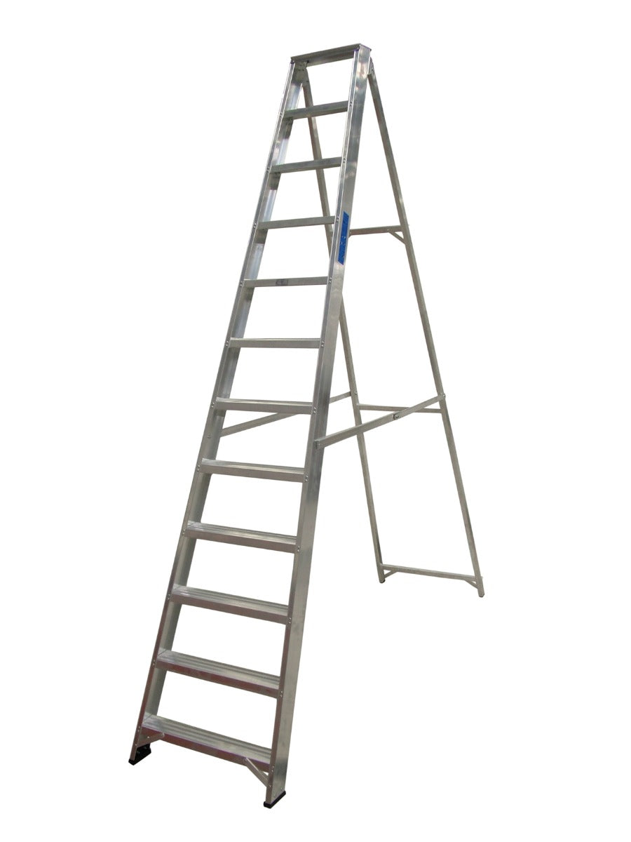 Lyte Heavy Duty EN131 Professional Swingback Stepladder - 12 Tread