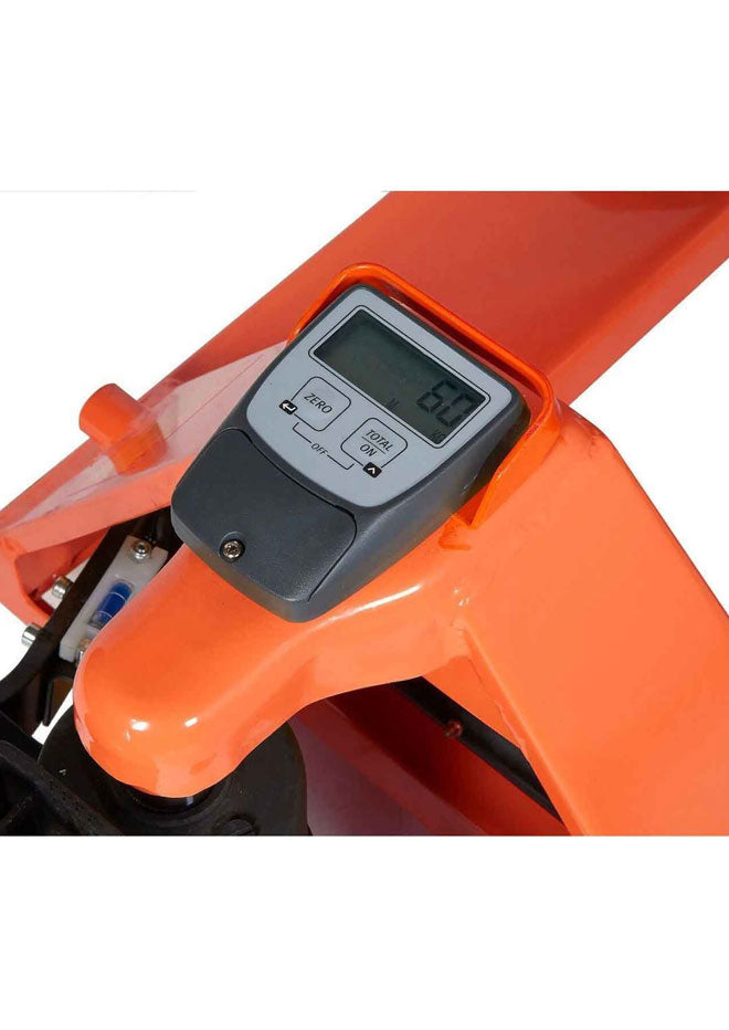 Vulcan weighing pallet truck scale digital display