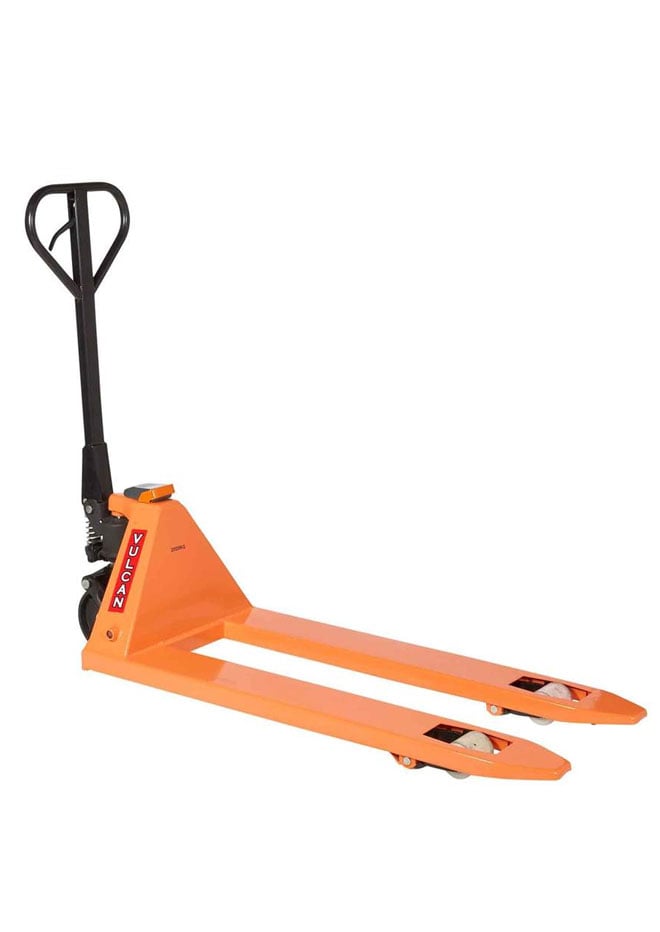 Vulcan weighing pallet truck scale