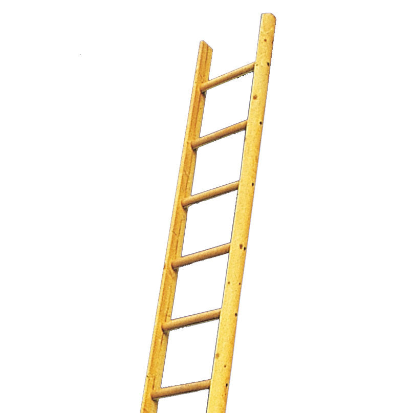 Timber Pole Ladders - 7 m