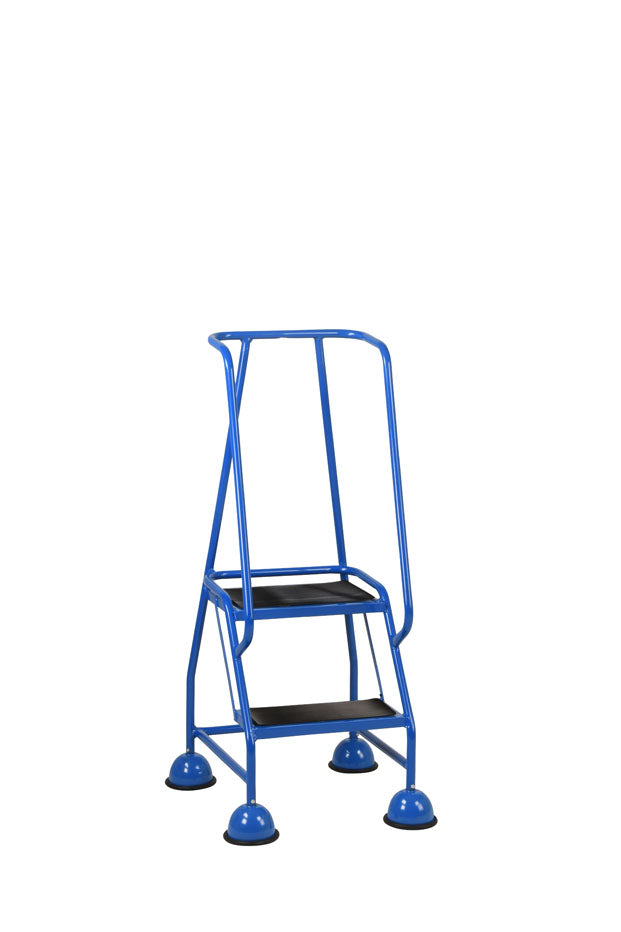 Steptek Classic Warehouse Steps - 2 Tread Blue