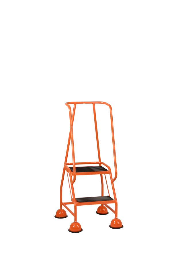 Steptek Classic Warehouse Steps - 2 Tread Orange