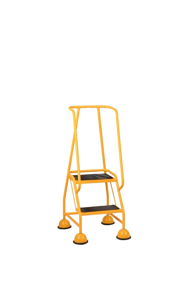 Steptek Classic Warehouse Steps - 2 Tread Yellow