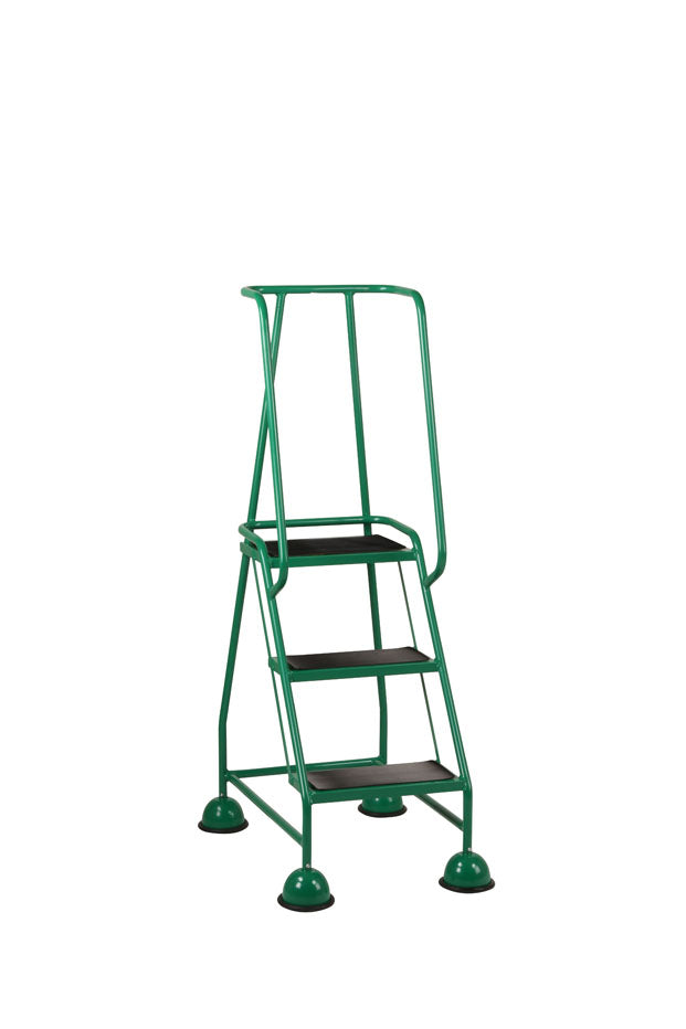 Steptek Classic Warehouse Steps - 3 Tread Green