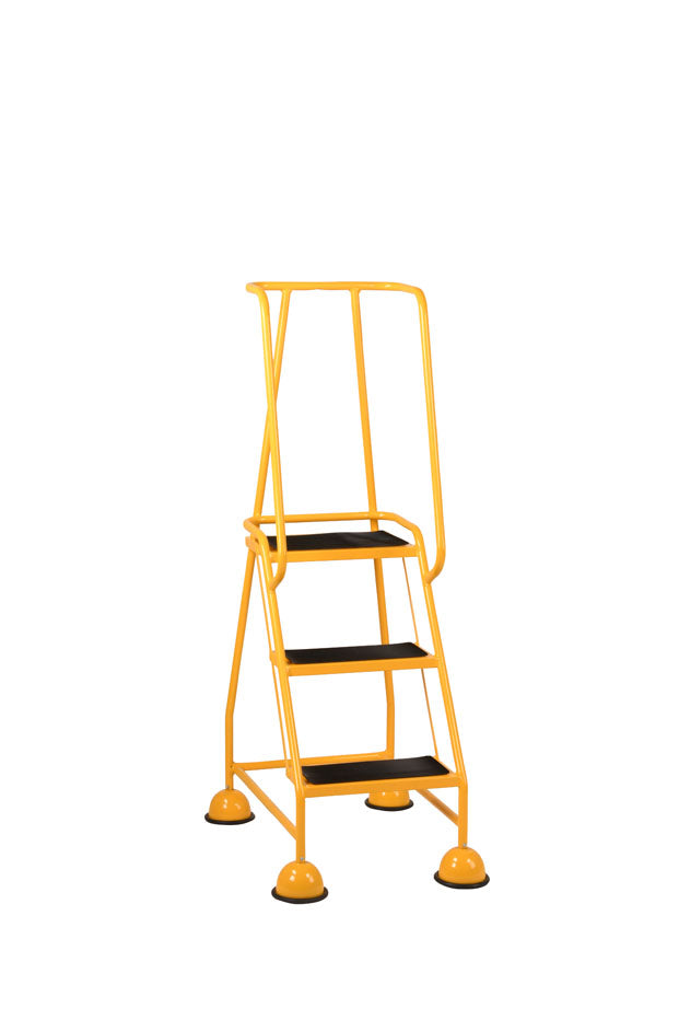 Steptek Classic Warehouse Steps - 3 Tread Yellow