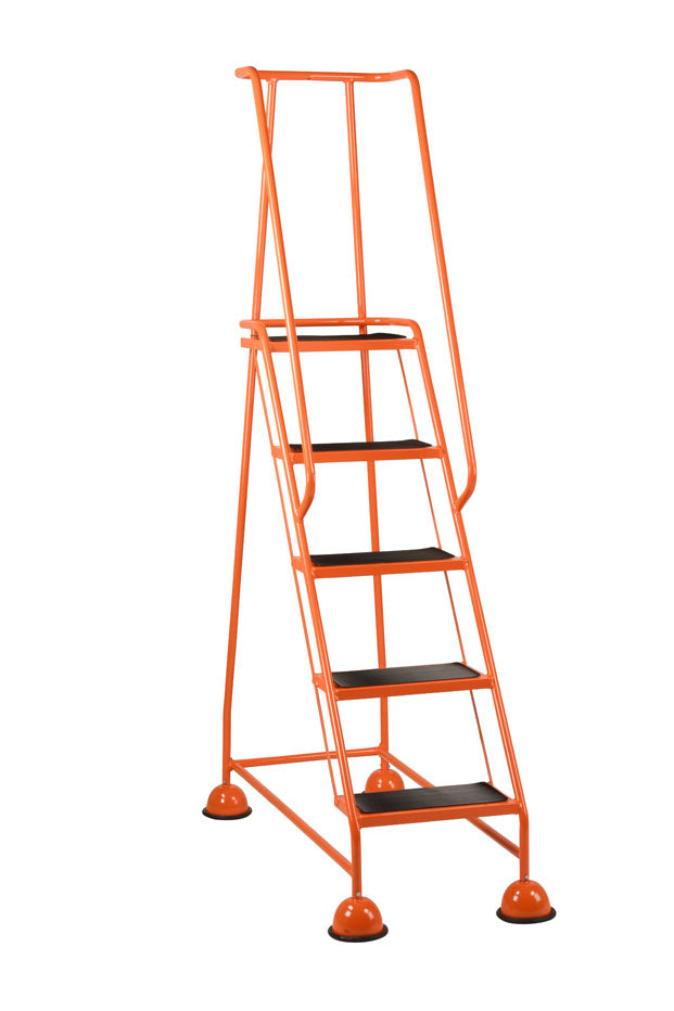 Steptek Classic Warehouse Steps - 5 Tread Orange