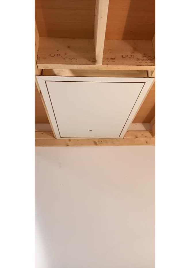 Skylark Electric Steel Concertina Loft Ladder - 2.9 m