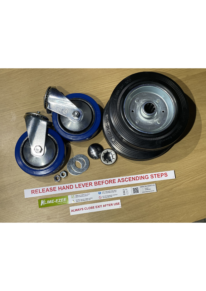 Klime-ezee Refurb Pack B - Including Wheels & Castors