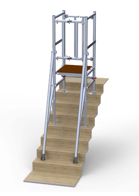 UTS Aluminium Stair & Narrow Access Podium - 0.5 m