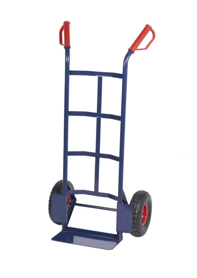 Steel Sack Trucks With Pneumatic Wheels