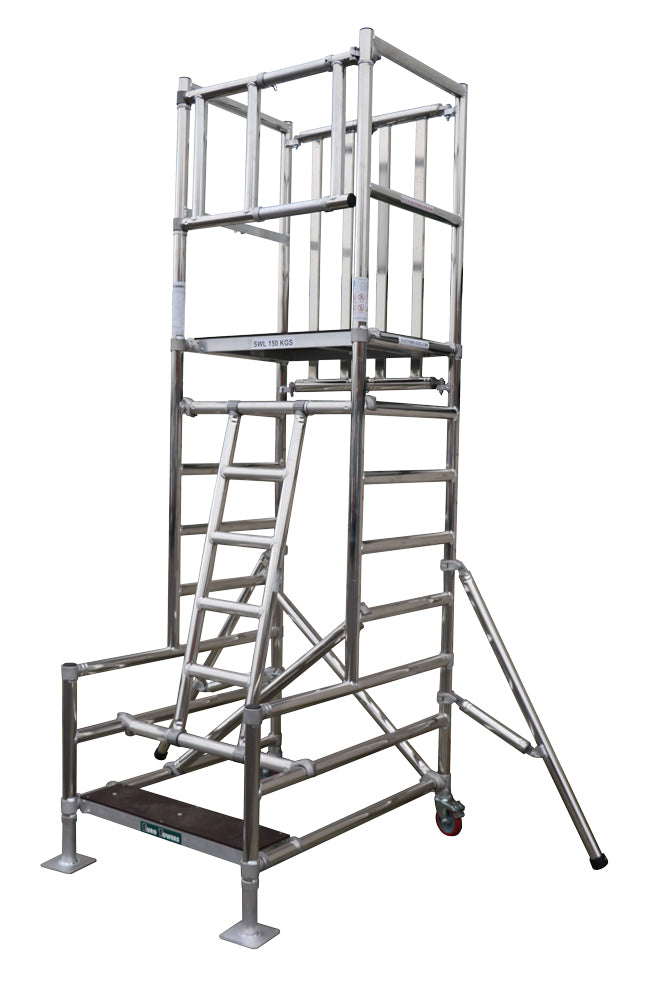 Stepfold BS8620 Certified Aluminium Podium