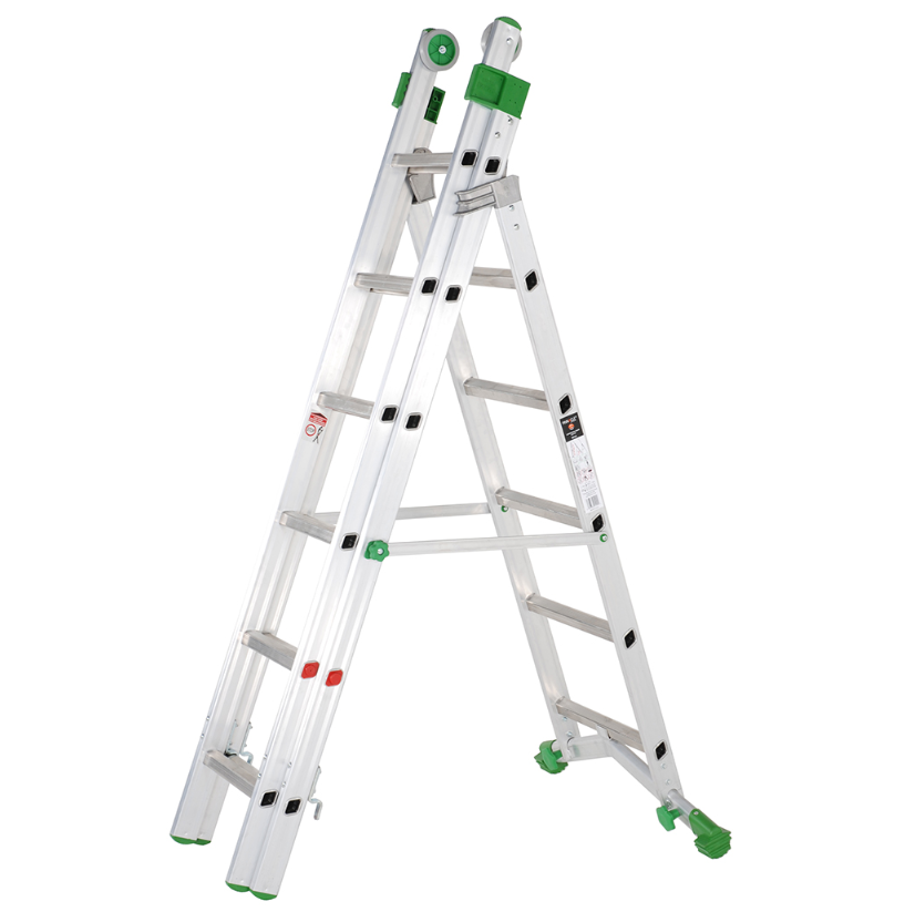 TB Davies Industrial Combination Ladders - 5+6+6 Rungs