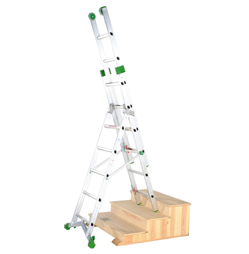 TB Davies Industrial Combination Ladders - 5+6+6 Rungs