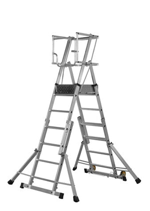 Youngman Teleguard Telescopic Platform Ladder - 4-6 Rung