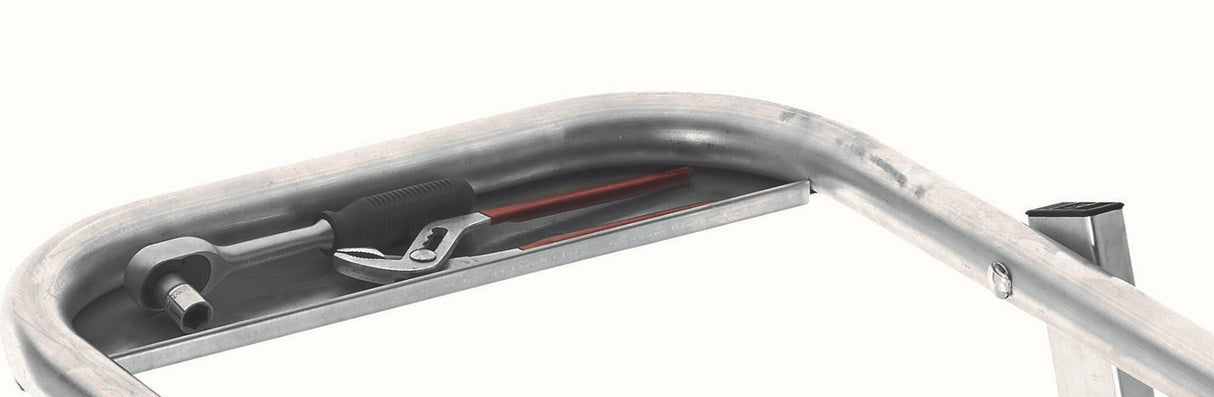 BoSS Teleguard Plus - Adjustable Telescopic Platform Step - tool tray