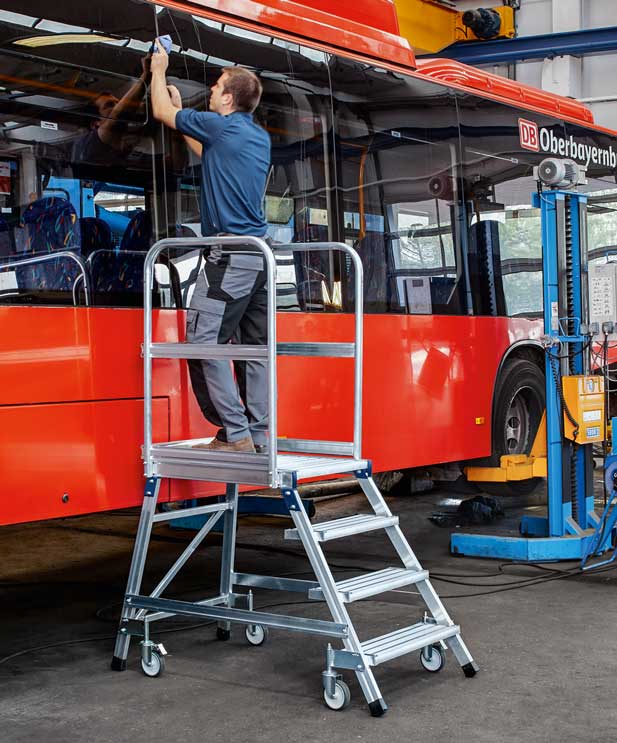 Warehouse Step In Use