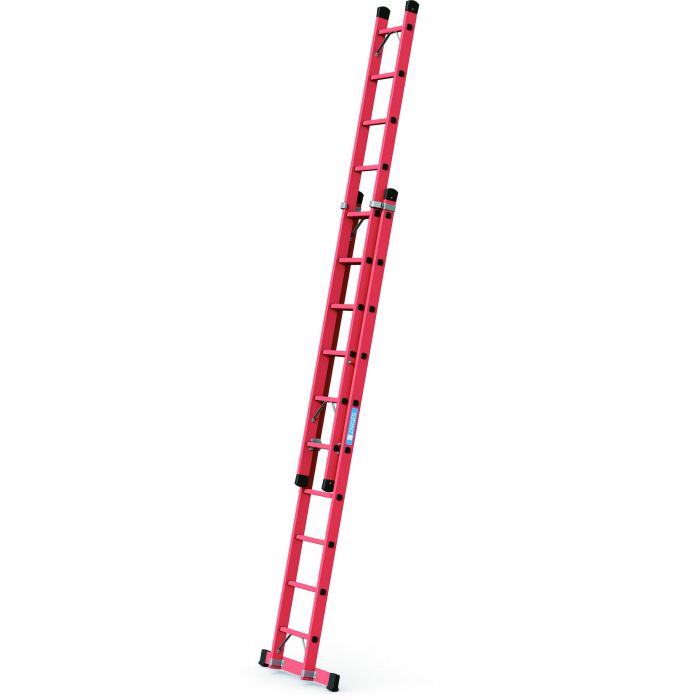 Zarges Z600 All GRP 2 Part Extension Ladder