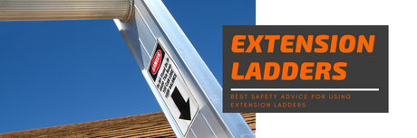 Extension Ladders Safety Advice Blog Header