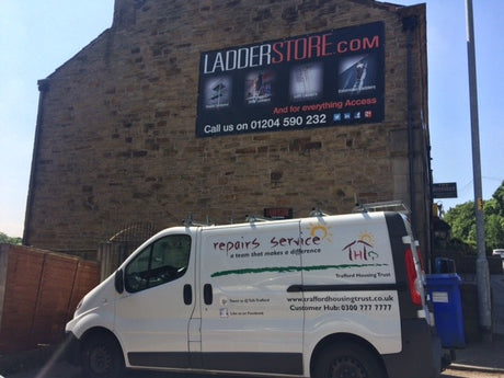 Ladder Training for Trafford Housing Blog Header