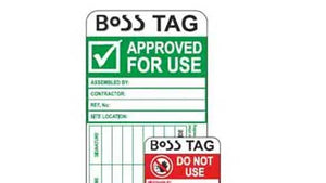 BoSS Inspection Tags