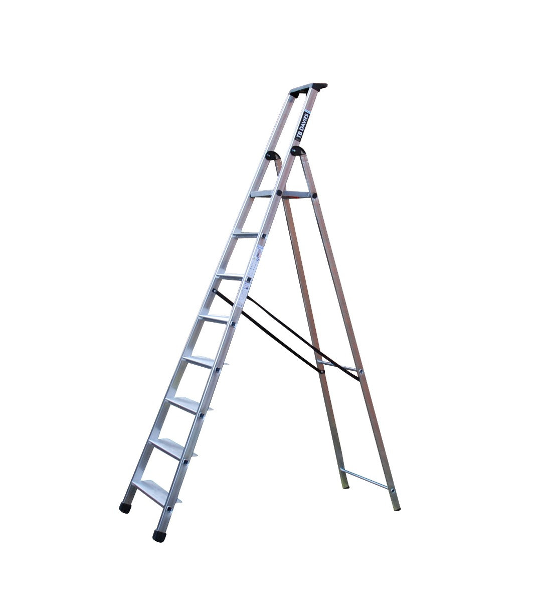 Ladder Back Step Maxi Platform Step Ladders With Wide Steps 8 Tread | 1211-028 – Ladderstore