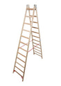 Krause Double Sided Wooden Stepladder - 12 Tread