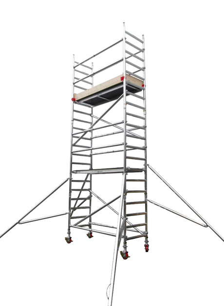 EuroTowers 232 Narrow Rung Tower - White Background