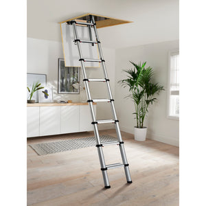 Werner Telescopic Aluminium Loft Ladders