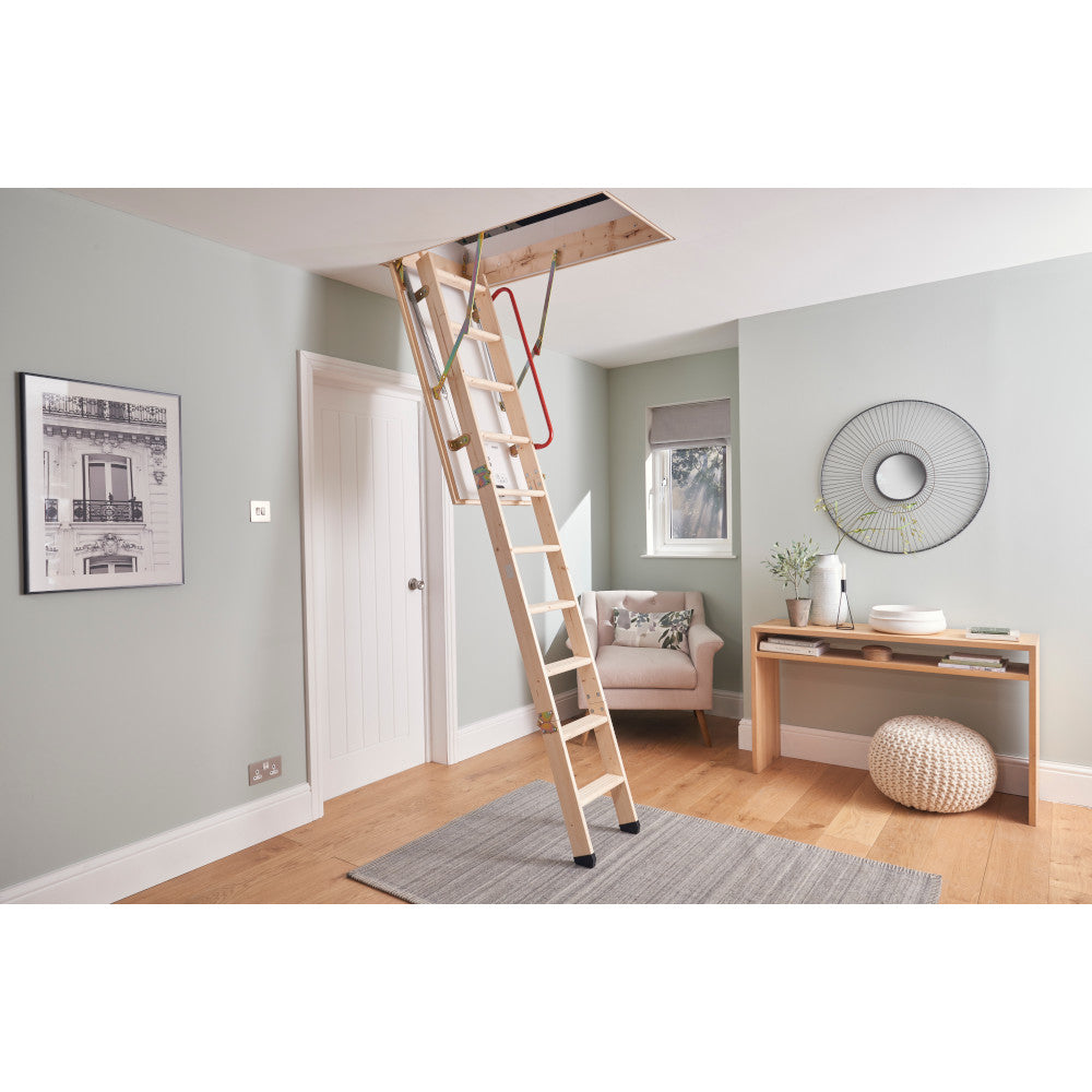 Werner Eco S Line Loft Ladder - Lifestyle Images