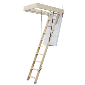 Werner Easi-Build Timber Loft Ladder Complete With Hatch