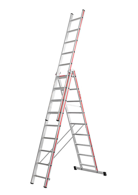Hymer Trade Combination Ladder - 3x9 rung
