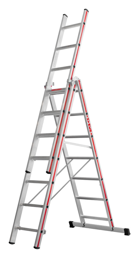 Hymer Trade Combination Ladder - 3x6 rung