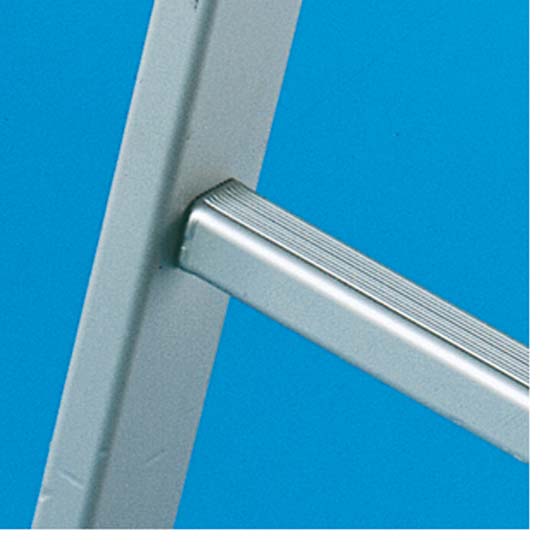 Aluminium Zarges Fixed Access Ladders With Optional Hoops & Walkthrough