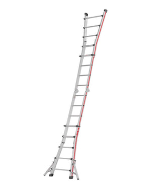 Hymer Telescopic Multi Purpose Ladder With Folding Stabilisers - 4 x 5