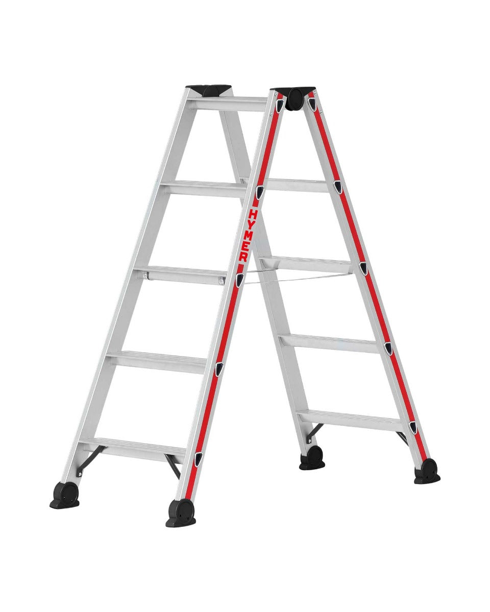 Hymer 4024 Double Sided Step ladder - 4 Tread