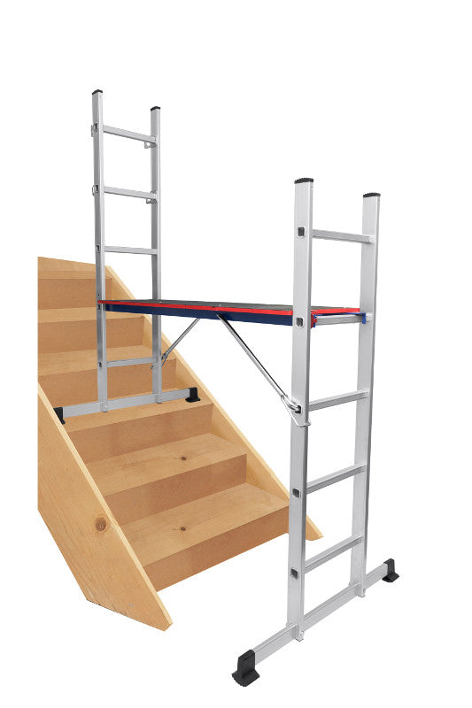 Werner Pro Ladder & Deck System On Stairs