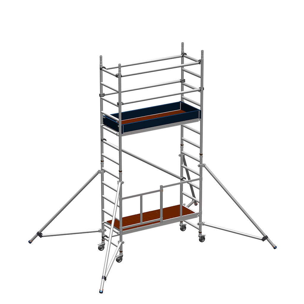 Zarges Reachmaster 3T Mobile Scaffold Tower with Stabilisers - Platform Height 2.5 m