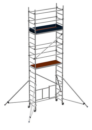 Zarges Reachmaster 3T Mobile Scaffold Tower with Stabilisers - Platform Height 4.5 m