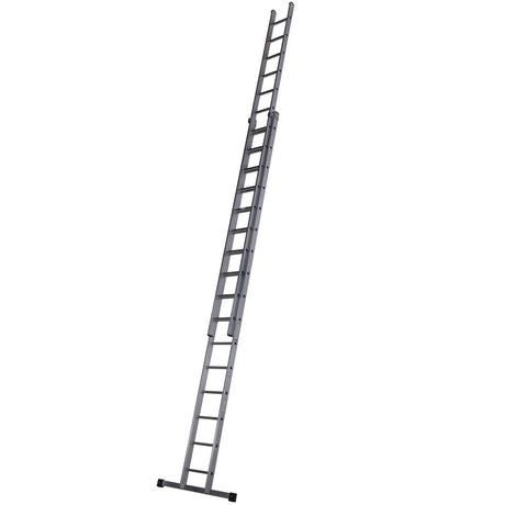 Werner 2 Section Square Rung Aluminium Extension Ladder - 2 x 16 Rung