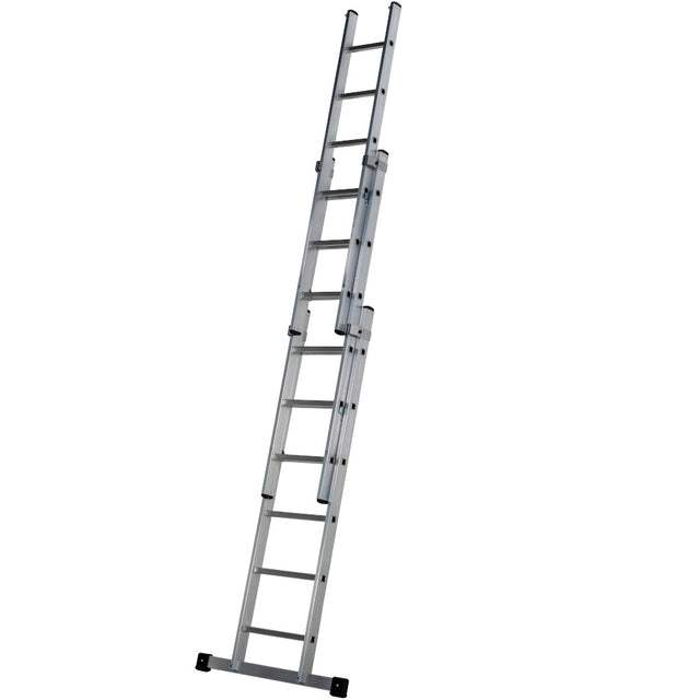 Werner 3 Section Square Rung Aluminium Extension Ladders