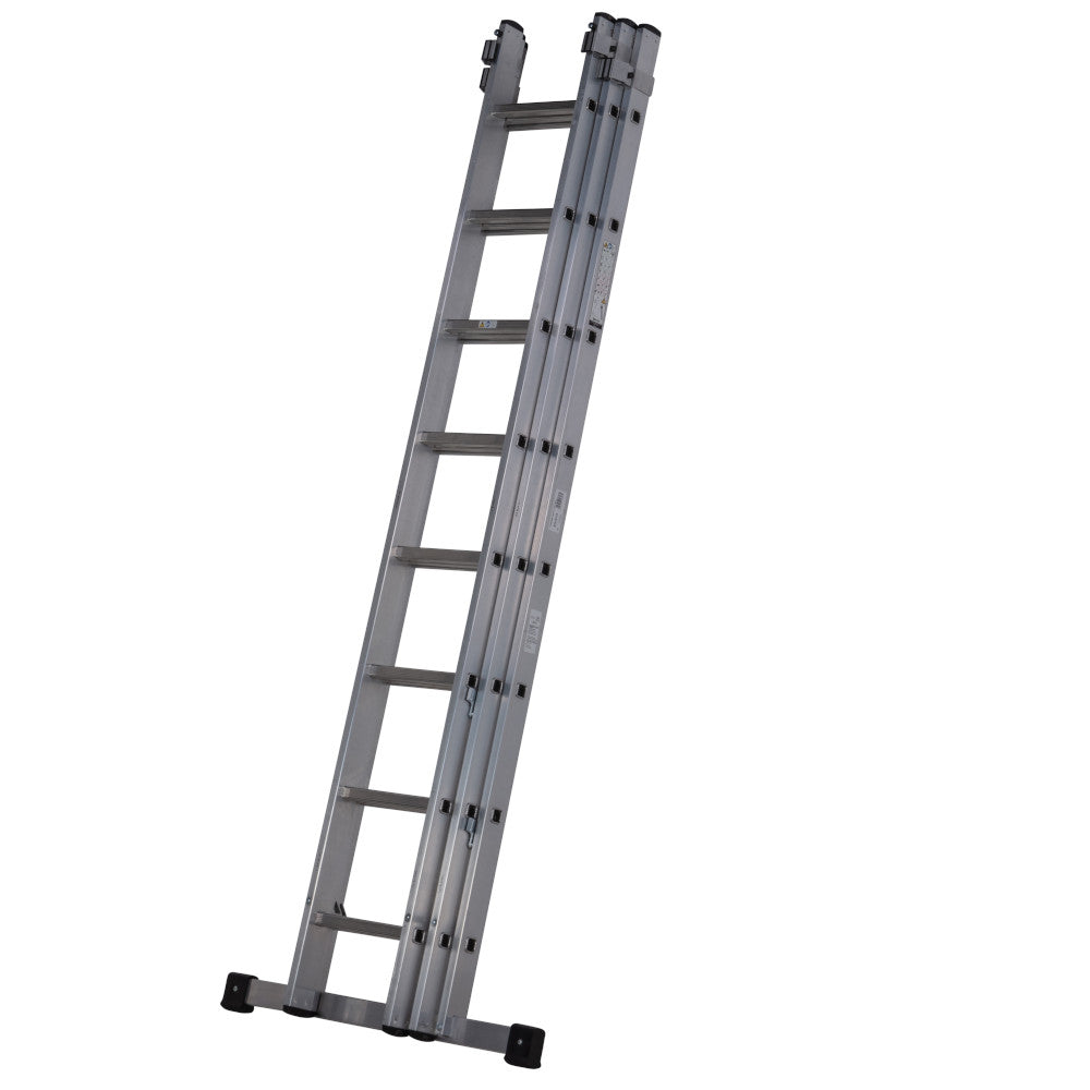Werner 577 Series Triple Extension Ladder 3 x 7 - Closed
