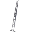 Werner 3 Section Square Rung Aluminium Extension Ladder - 3 x 12 Rung