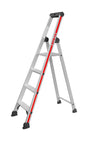 Hymer Anodised Platform Step Ladder With Tool Tray - 4 Tread