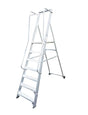 Skip to the beginning of the images gallery Lyte EN131 Professional Wide Platform Stepladders with Handrails - 7 Tread