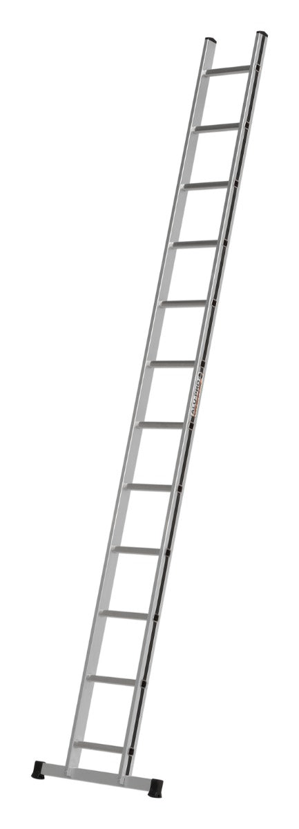 Hymer Aluminium Single Section Leaning Ladder - 3.42 m